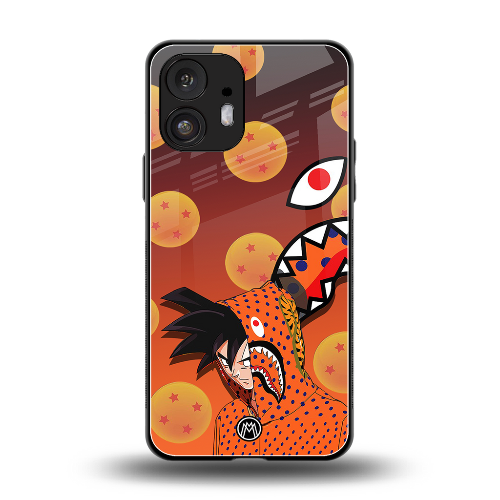 goku back phone cover | glass case for nothing phone 2