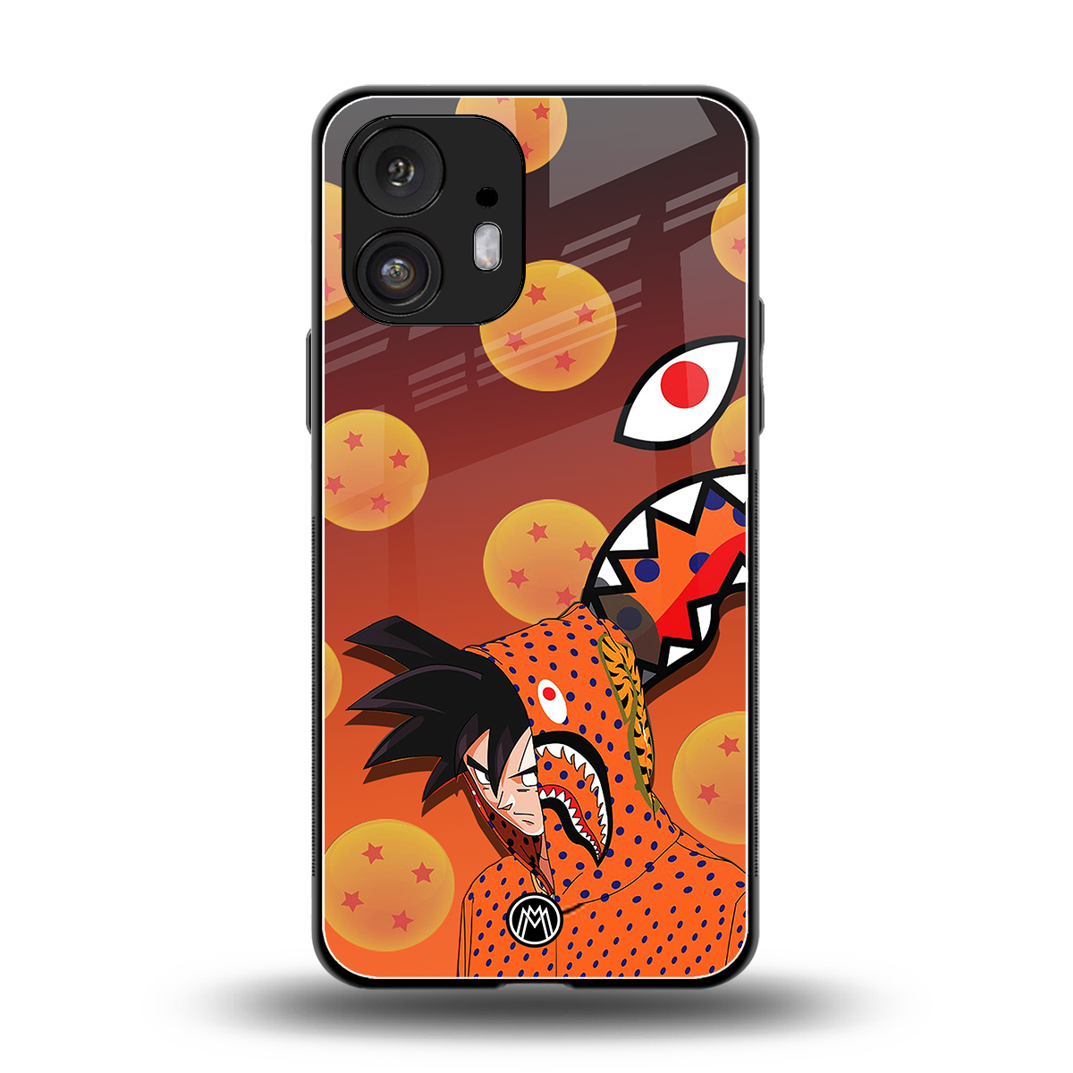 goku back phone cover | glass case for nothing phone 2
