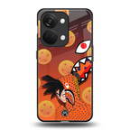 goku back phone cover | glass case for oneplus nord 3