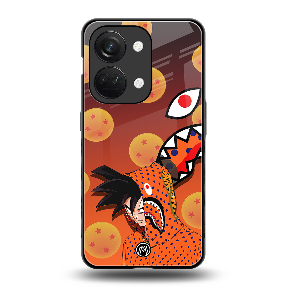 goku back phone cover | glass case for oneplus nord 3