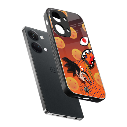 goku back phone cover | glass case for oneplus nord 3