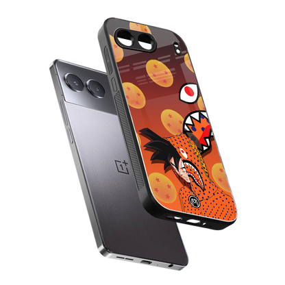 goku back phone cover | glass case for oneplus nord 4