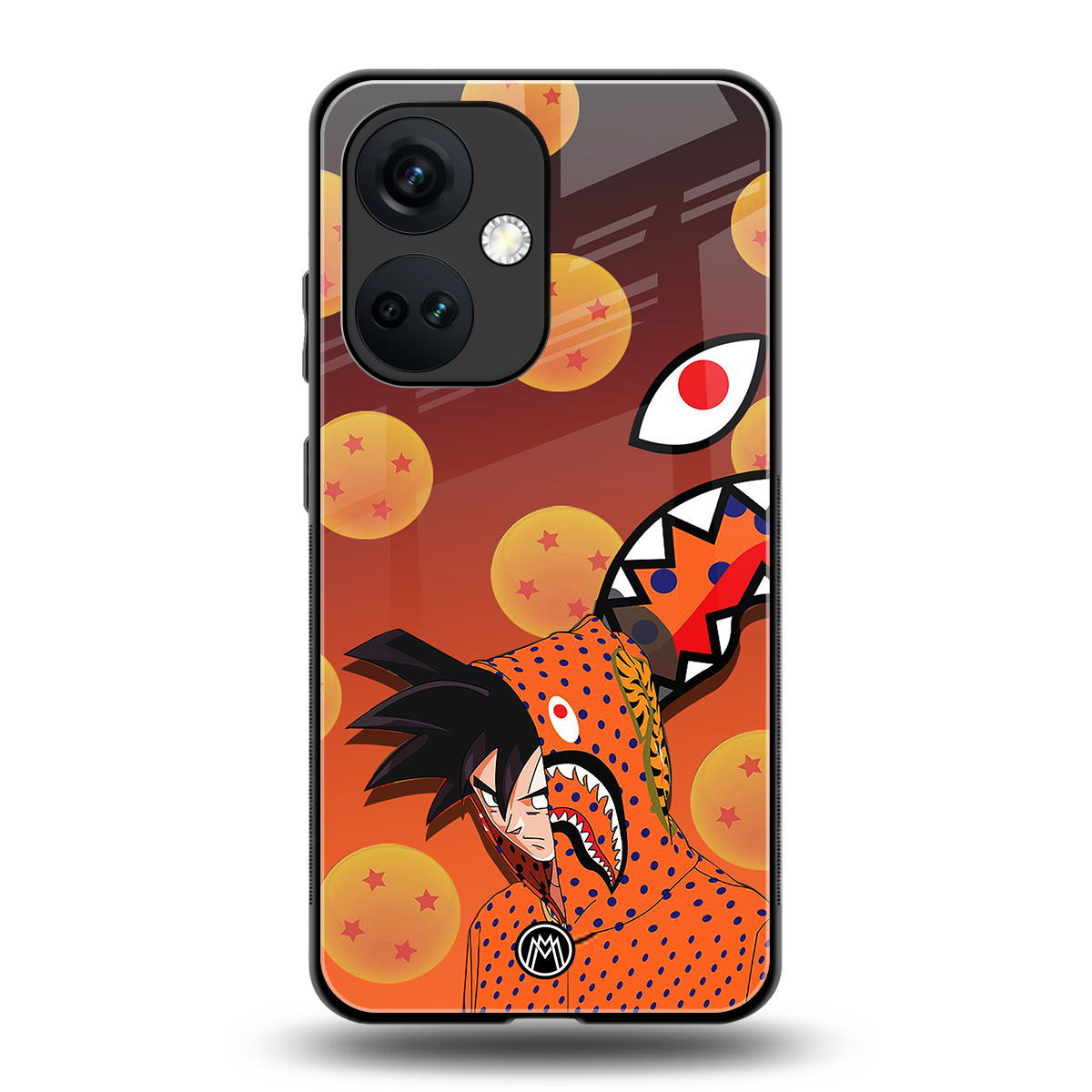 goku back phone cover | glass case for oneplus nord ce 3