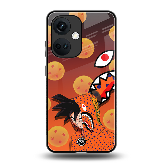 goku back phone cover | glass case for oneplus nord ce 3