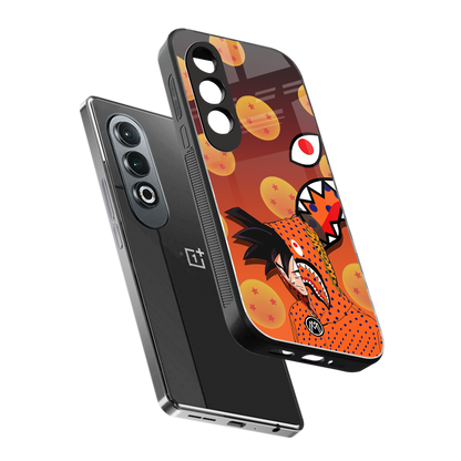goku back phone cover | glass case for oneplus nord ce 4