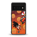 goku back phone cover | glass case for google pixel 6 pro