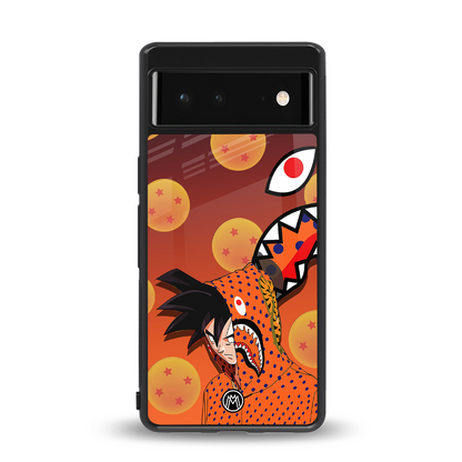 goku back phone cover | glass case for Google Pixel 6A