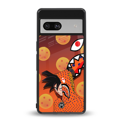 goku back phone cover | glass case for Google Pixel 7