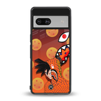 goku back phone cover | glass case for Google Pixel 7A