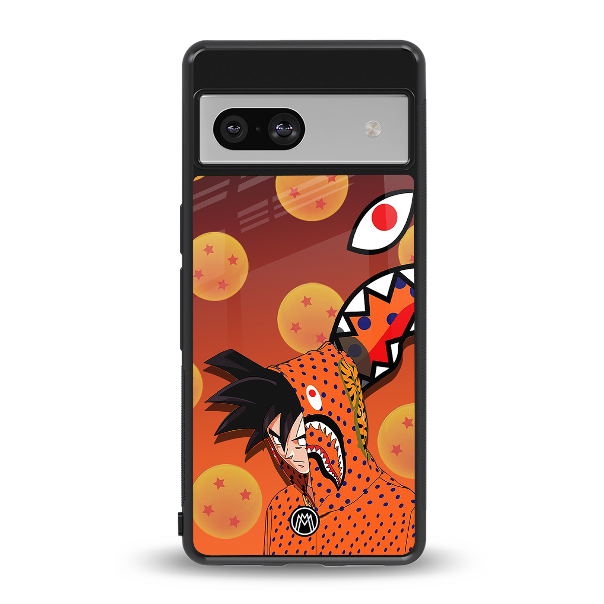 goku back phone cover | glass case for Google Pixel 7A