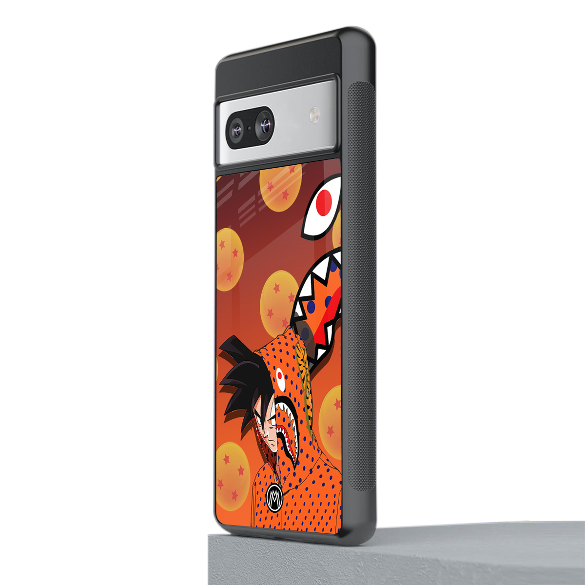 goku back phone cover | glass case for Google Pixel 7