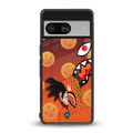 goku back phone cover | glass case for Google Pixel 8