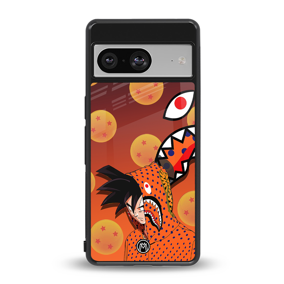 goku back phone cover | glass case for Google Pixel 8