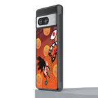 goku back phone cover | glass case for Google Pixel 8