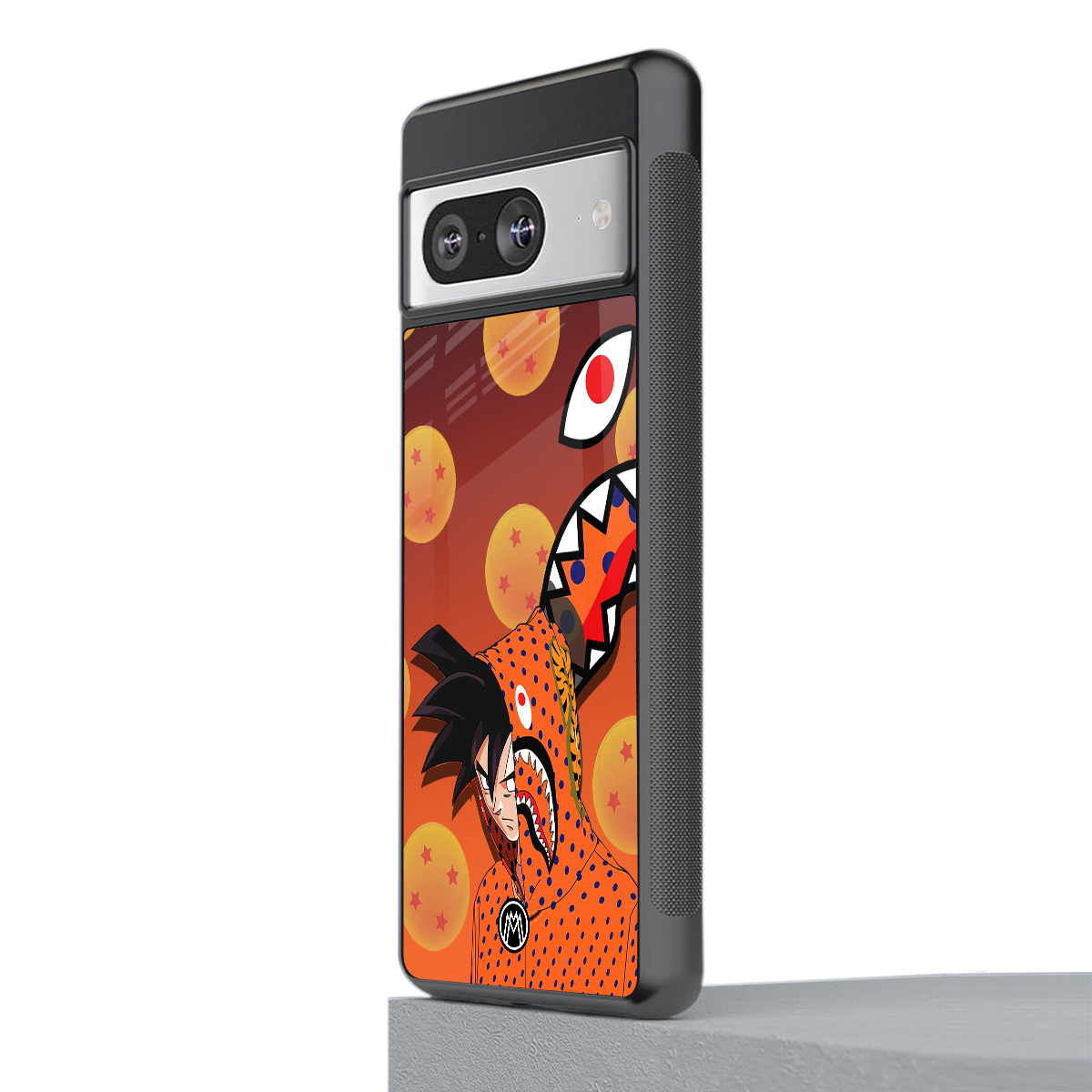 goku back phone cover | glass case for Google Pixel 8