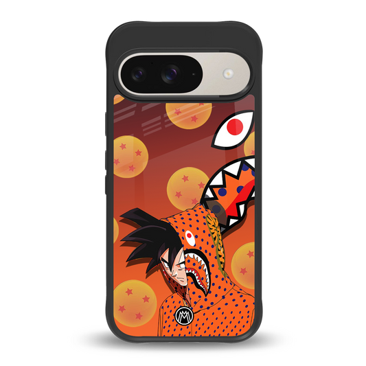 goku back phone cover | glass case for google pixel 9