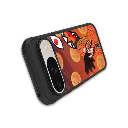 goku back phone cover | glass case for google pixel 9