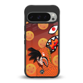 goku back phone cover | glass case for google pixel 9 pro xl