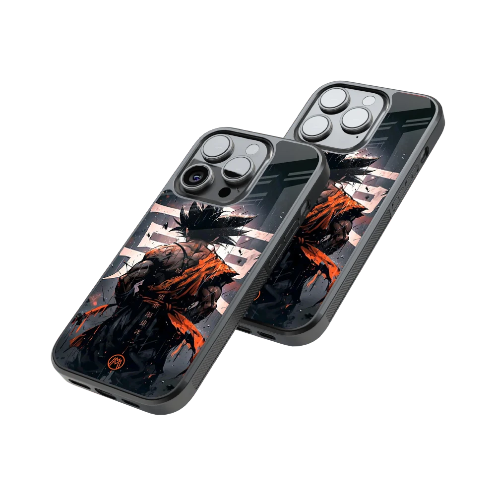 Protective Glass Back Phone Case Compatible with iPhone, Samsung, OnePlus, Pixel & More