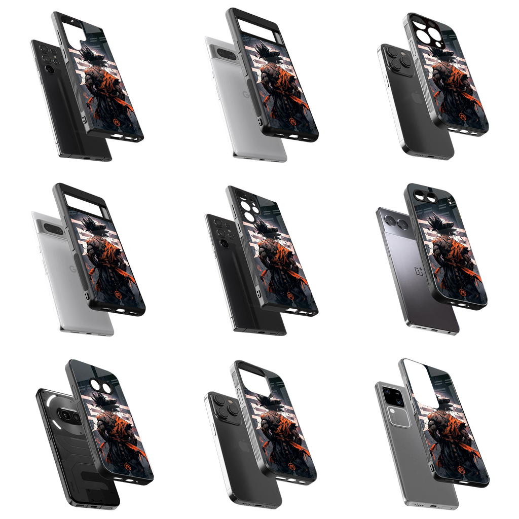 Durable Glass Back Mobile Case for iPhone, Samsung, OnePlus, Google Pixel, Redmi, Vivo, Oppo