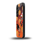 goku back phone cover | glass case for samsung galaxy s24
