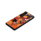 goku back phone cover | glass case for samsung galaxy s24 plus