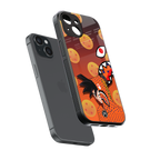 goku back phone cover | glass case for iphone 14
