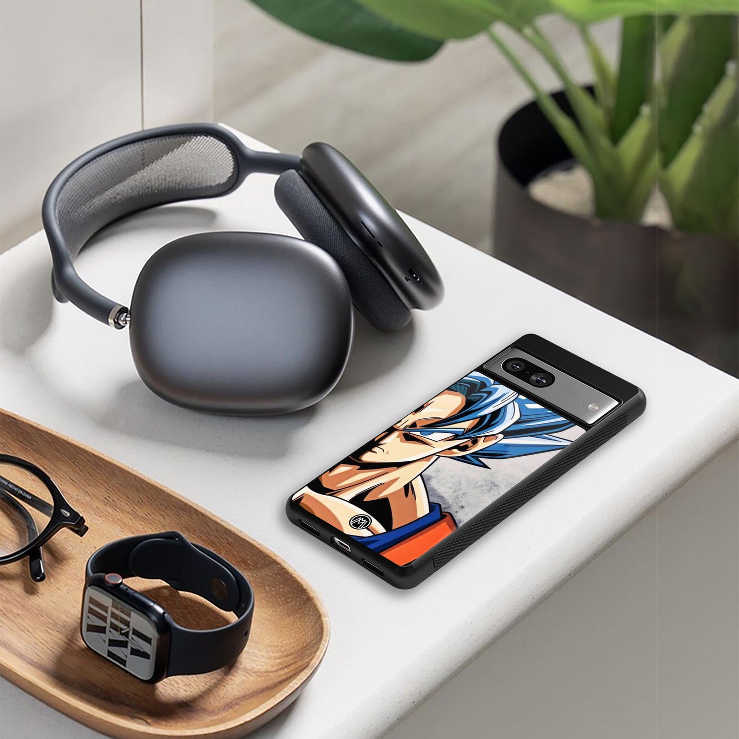 goku dragon ball z anime back phone cover | glass case for iphone 16 pro