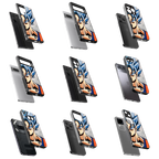 Durable Glass Back Mobile Case for iPhone, Samsung, OnePlus, Google Pixel, Redmi, Vivo, Oppo