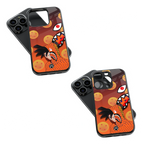 Trendy Glass Back Mobile Case for iPhone, Samsung, Redmi, OnePlus, Google Pixel, Motorola