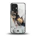 gold black silver liquid marble back phone cover | glass case for nothing phone 2