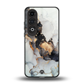 gold black silver liquid marble back phone cover | glass case for oneplus nord ce 4