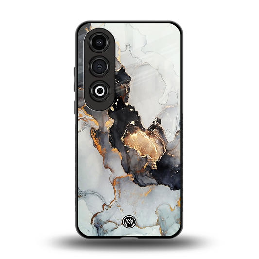 gold black silver liquid marble back phone cover | glass case for oneplus nord ce 4