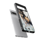 gold black silver liquid marble back phone cover | glass case for google pixel 7 pro