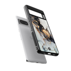 gold black silver liquid marble back phone cover | glass case for Google Pixel 8