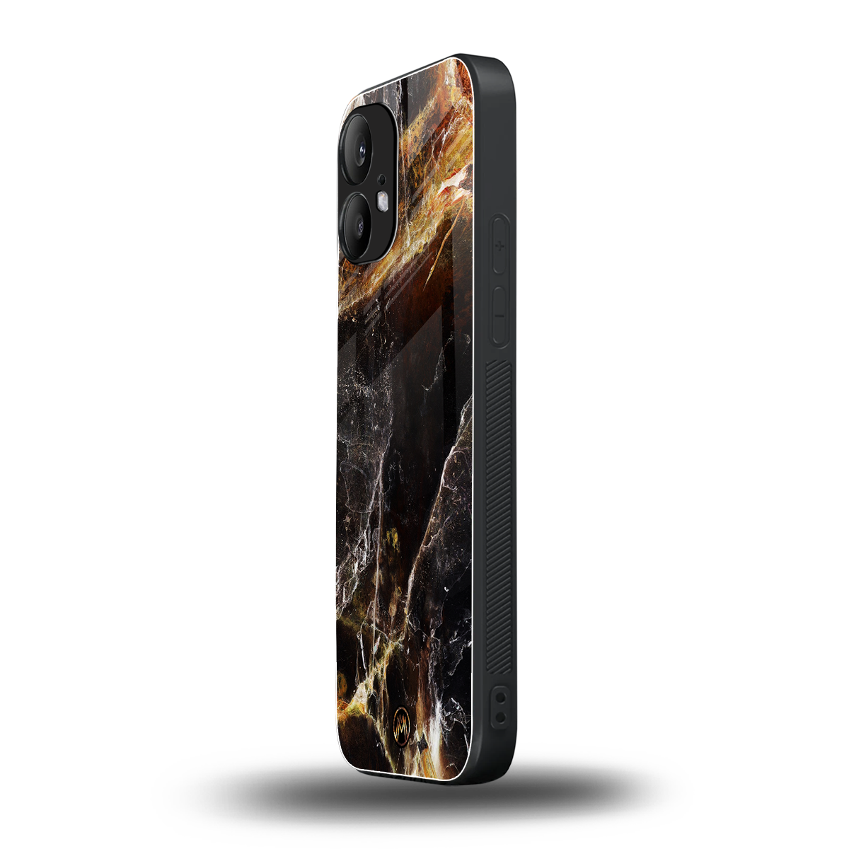 gold dust back phone cover | glass case for nothing phone 2