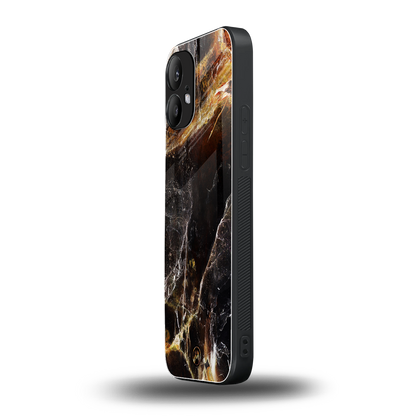 gold dust back phone cover | glass case for nothing phone 2