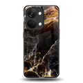 gold dust back phone cover | glass case for oneplus nord 3