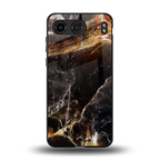gold dust back phone cover | glass case for oneplus nord 4