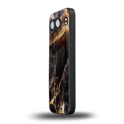 gold dust back phone cover | glass case for oneplus nord 4