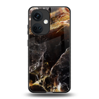 gold dust back phone cover | glass case for oneplus nord ce 3