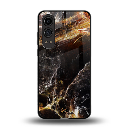 gold dust back phone cover | glass case for oneplus nord ce 4 lite