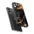 gold dust back phone cover | glass case for oneplus nord ce 4 lite