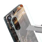 gold dust back phone cover | glass case for oneplus nord ce 4 lite