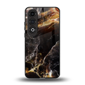 gold dust back phone cover | glass case for oneplus nord ce 4