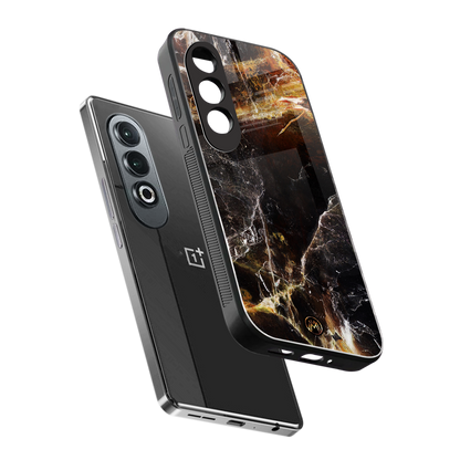 gold dust back phone cover | glass case for oneplus nord ce 4