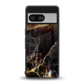 gold dust back phone cover | glass case for Google Pixel 8