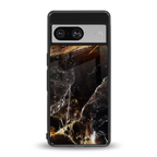 gold dust back phone cover | glass case for Google Pixel 8