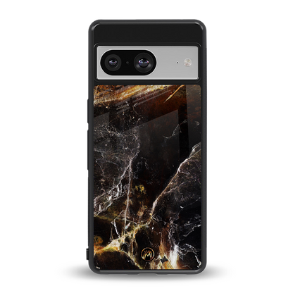 gold dust back phone cover | glass case for Google Pixel 8