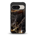 gold dust back phone cover | glass case for google pixel 9